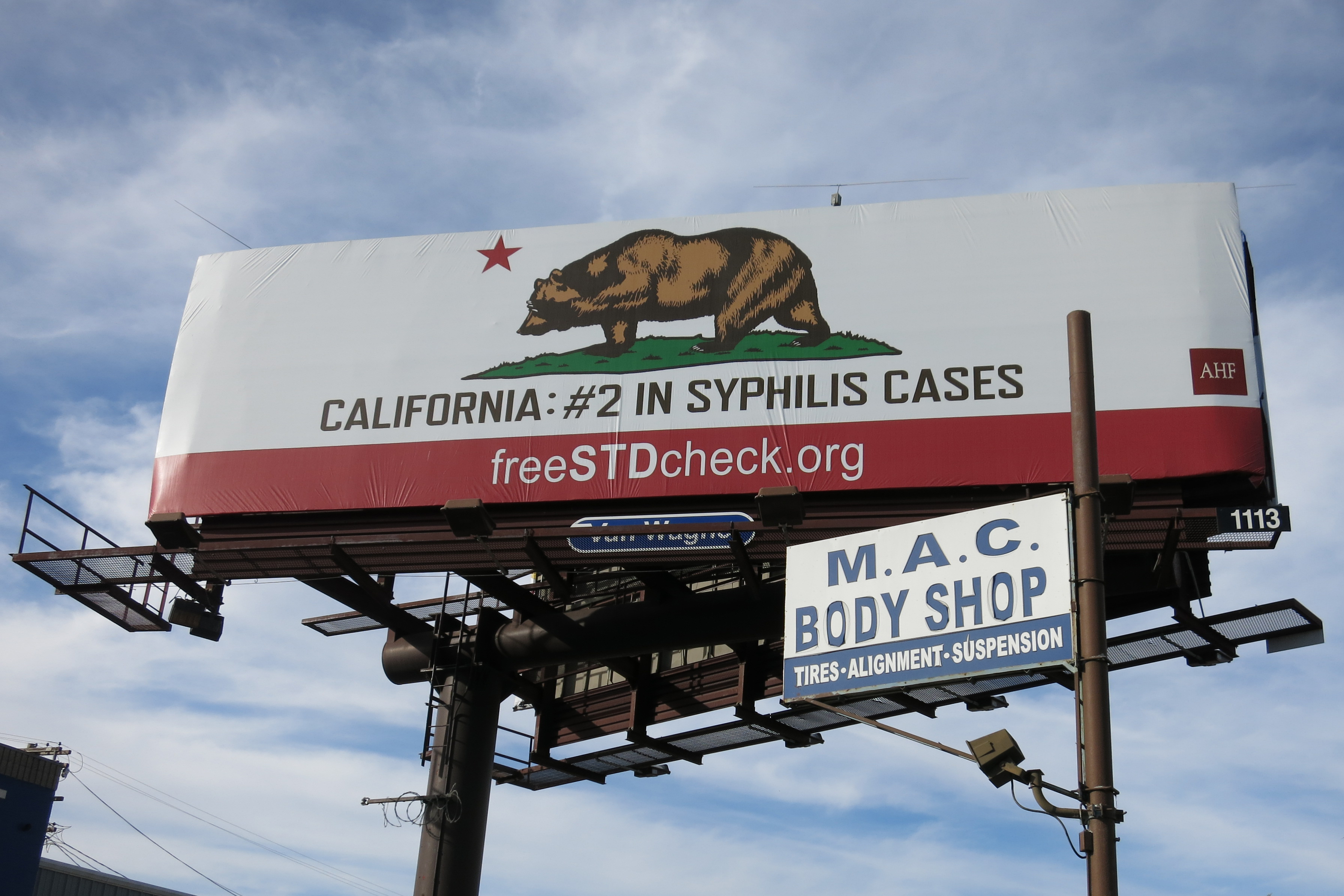 Billboard in Los Angeles, California